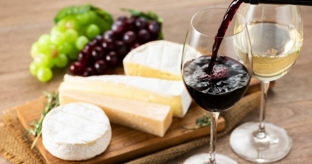 Maridajes perfectos vino y queso