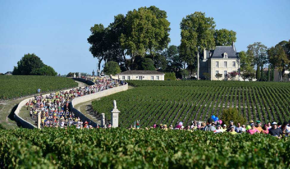 Maratón del Vino en Burdeos