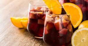 vino tinto en verano