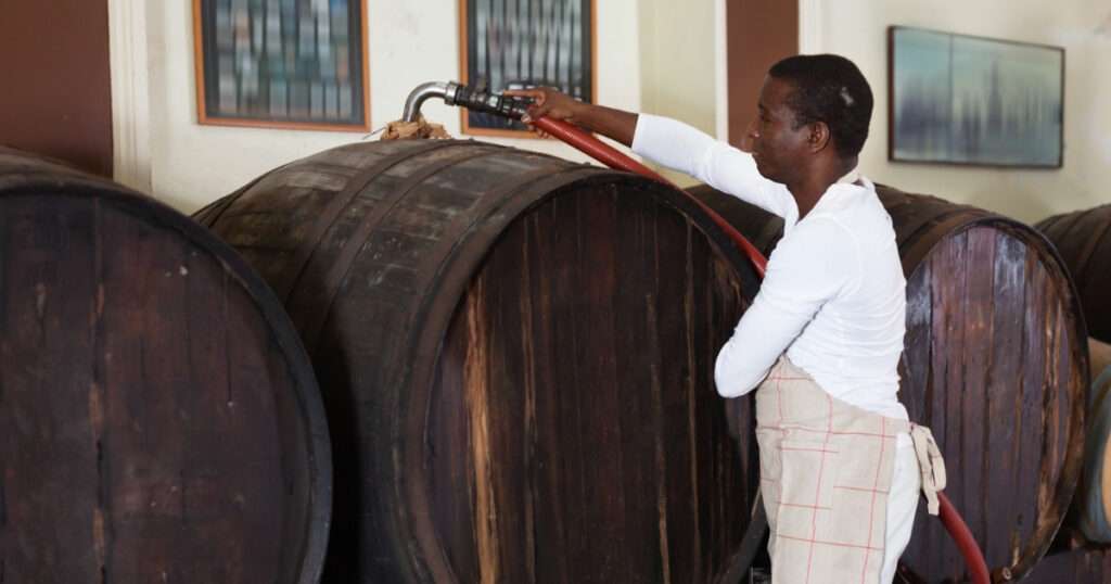 Filtración y clarificación del vino