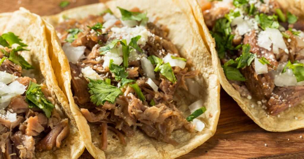 Tacos de carnitas
