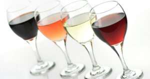 Tipos de copas de vino