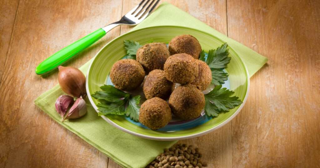 Albóndigas veganas