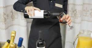 Errores al servir vino