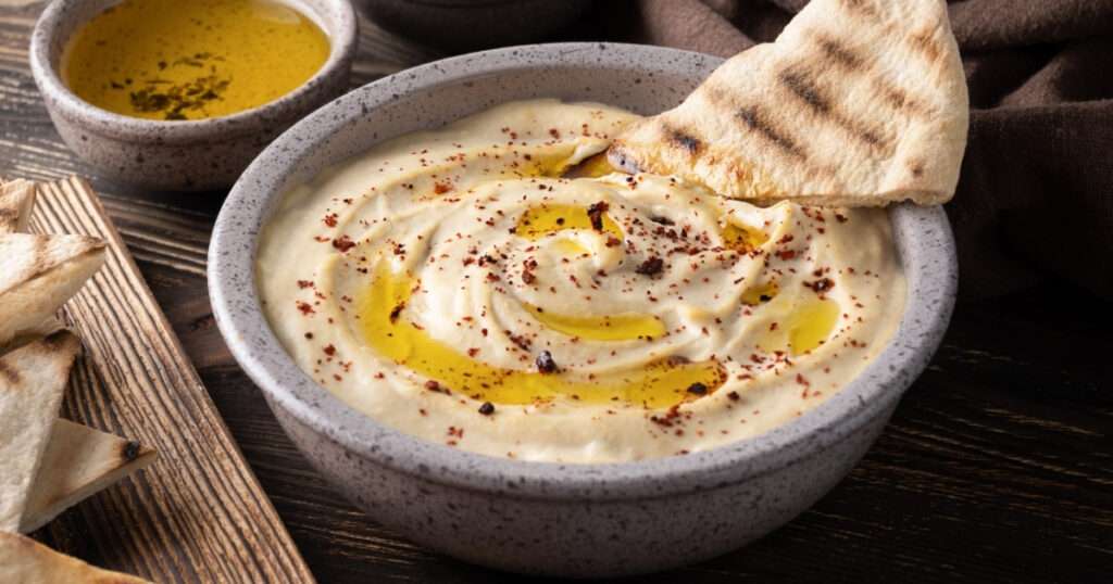 Hummus de garbanzos