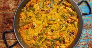Paella mixta