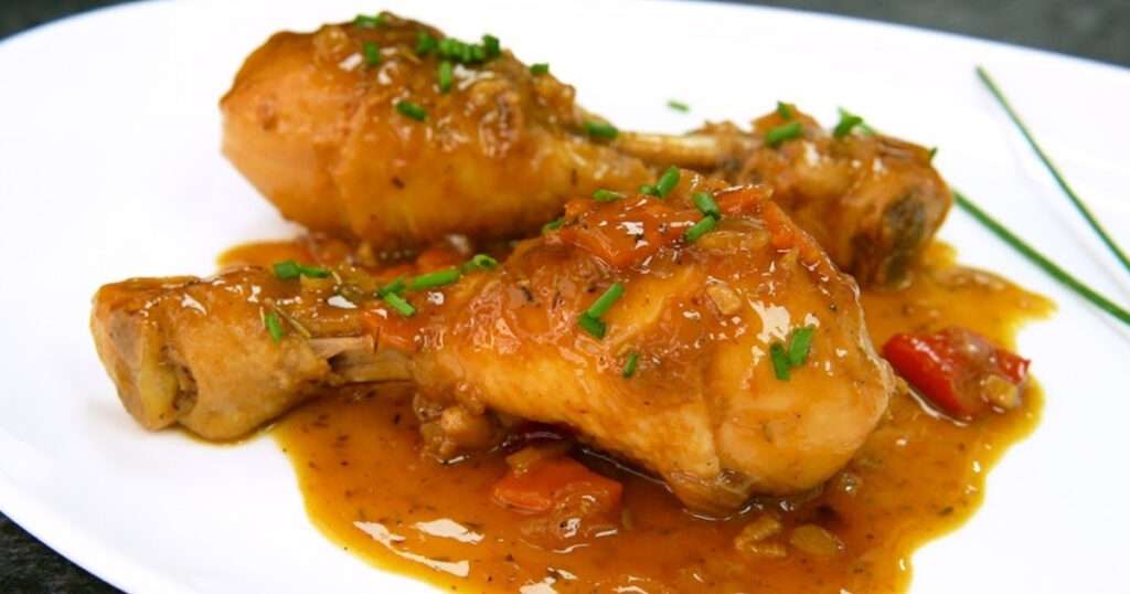 Pollo a la cerveza