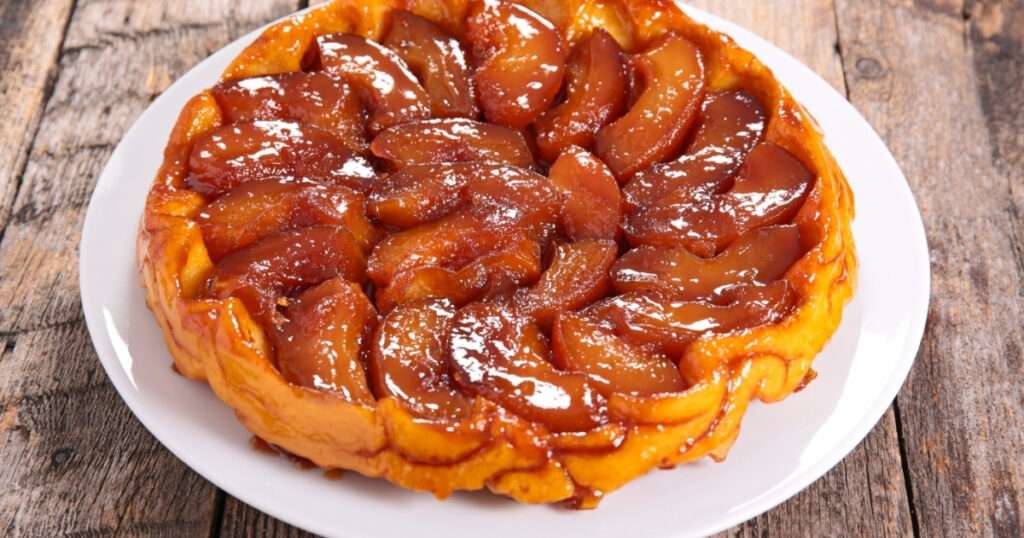 Tarta tatin de manzana