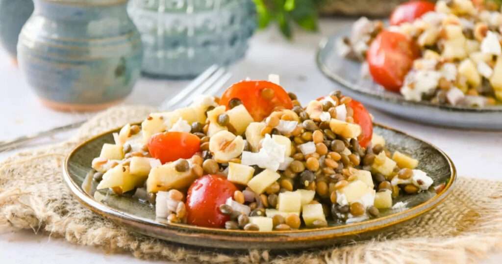 Ensalada de lentejas