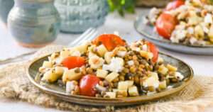 Ensalada de lentejas