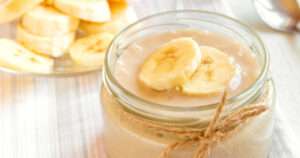 Mousse de plátano