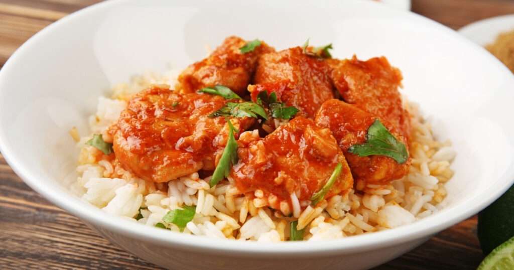 Pollo tikka masala