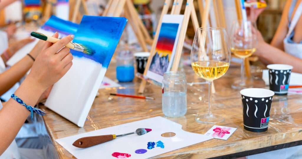 Vino y arte