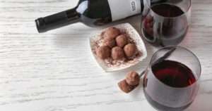 Vino y chocolate