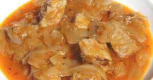 Bonito encebollado