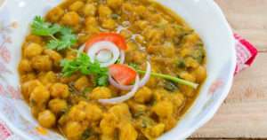 Curry de garbanzos