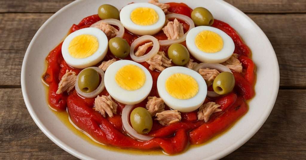 Ensalada de pimientos asados