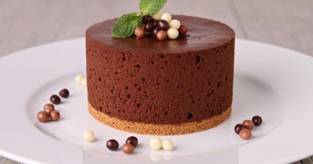 Tarta mousse de chocolate
