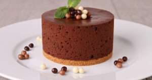 Tarta mousse de chocolate