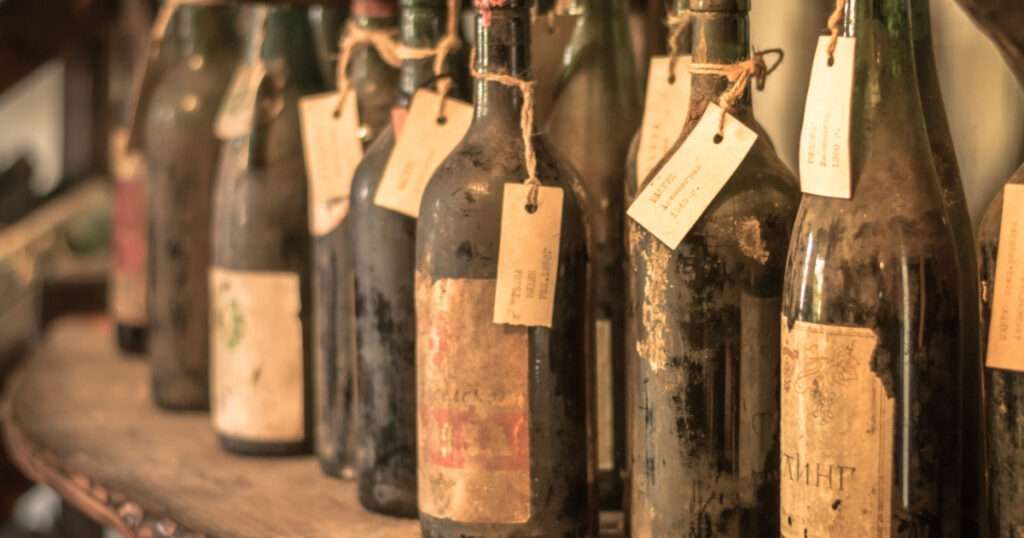 botella de vino más antigua