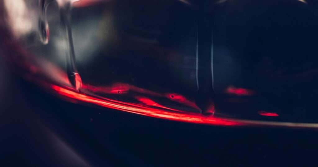lágrima del vino