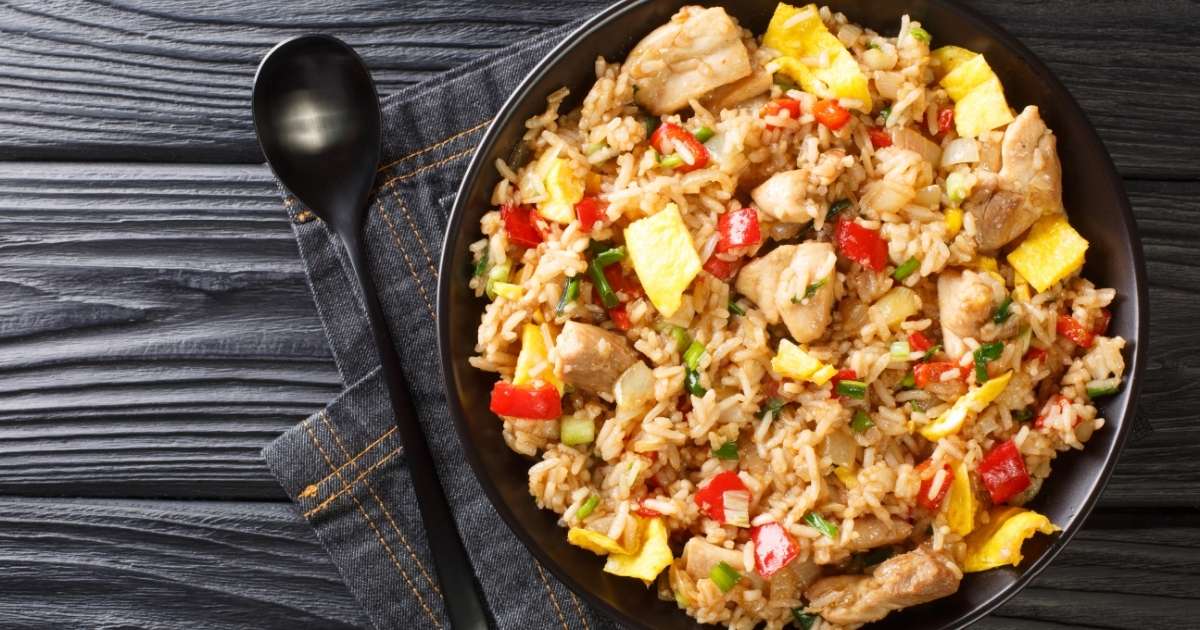 Arroz chaufa peruano
