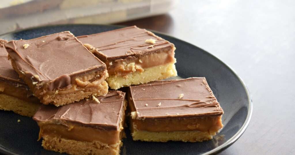 Caramel shortbread