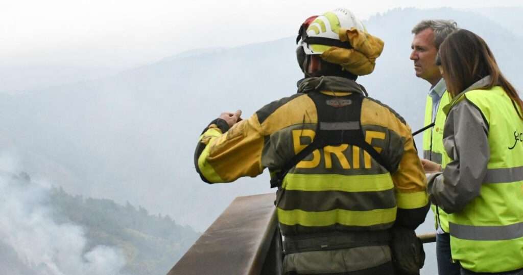 incendios forestales en Galicia
